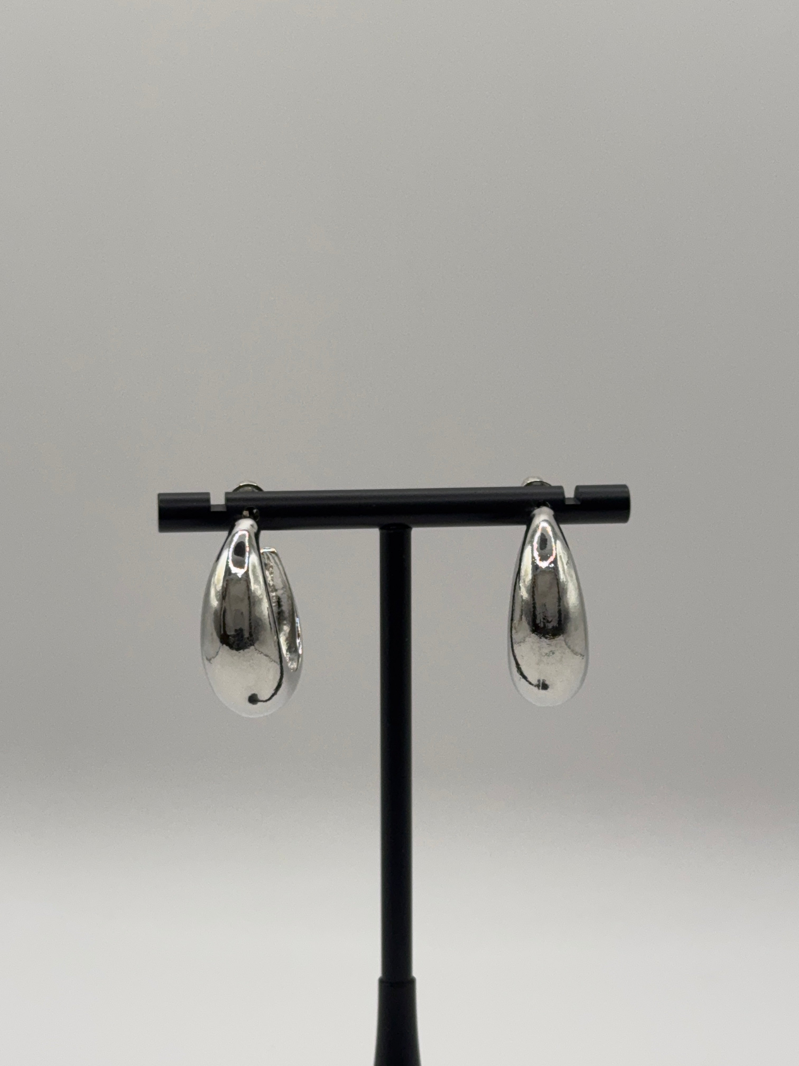 The Lunar Hoops Zilver