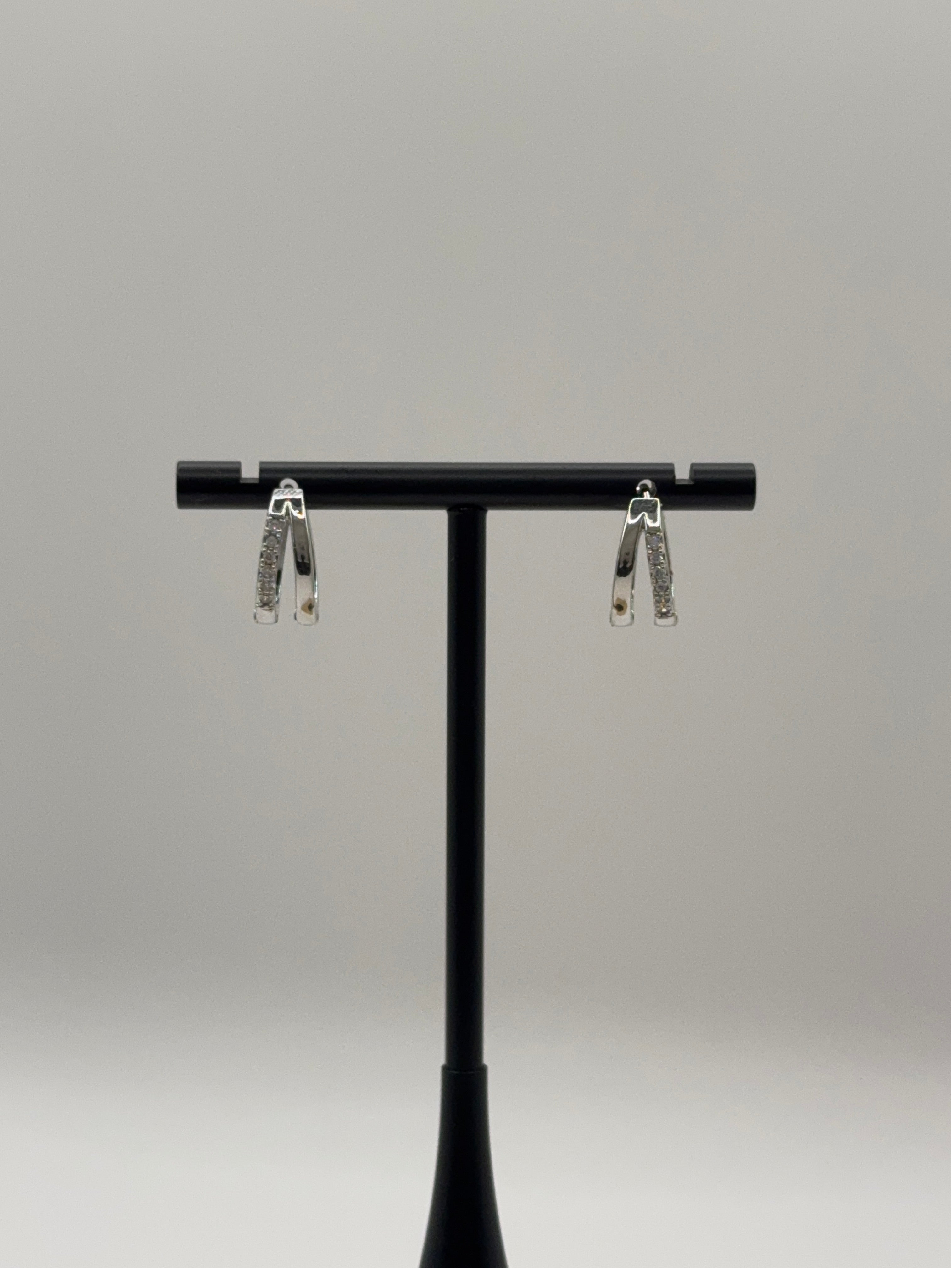 Stella Mini Hoops Zilver