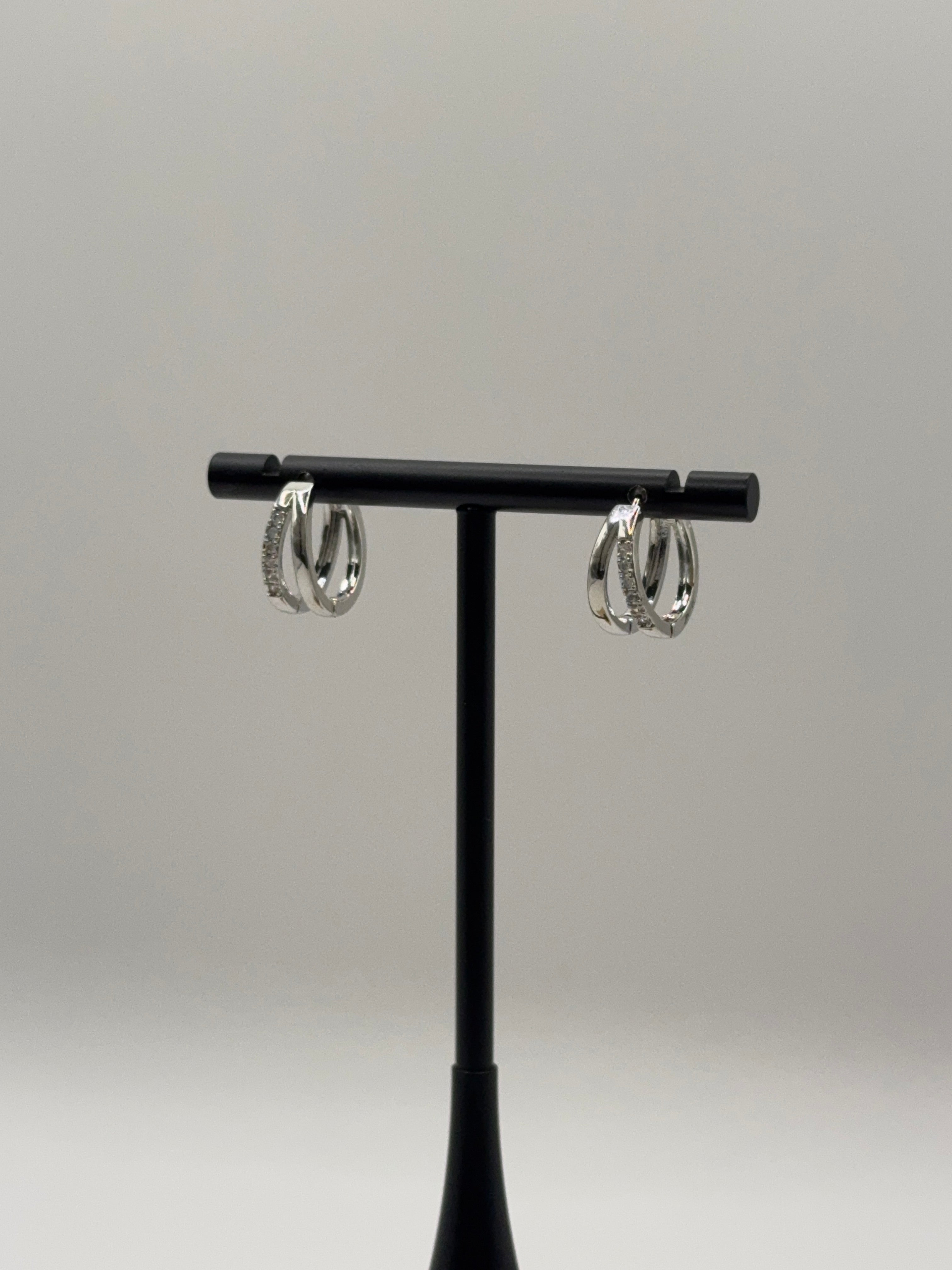 Stella Mini Hoops Zilver
