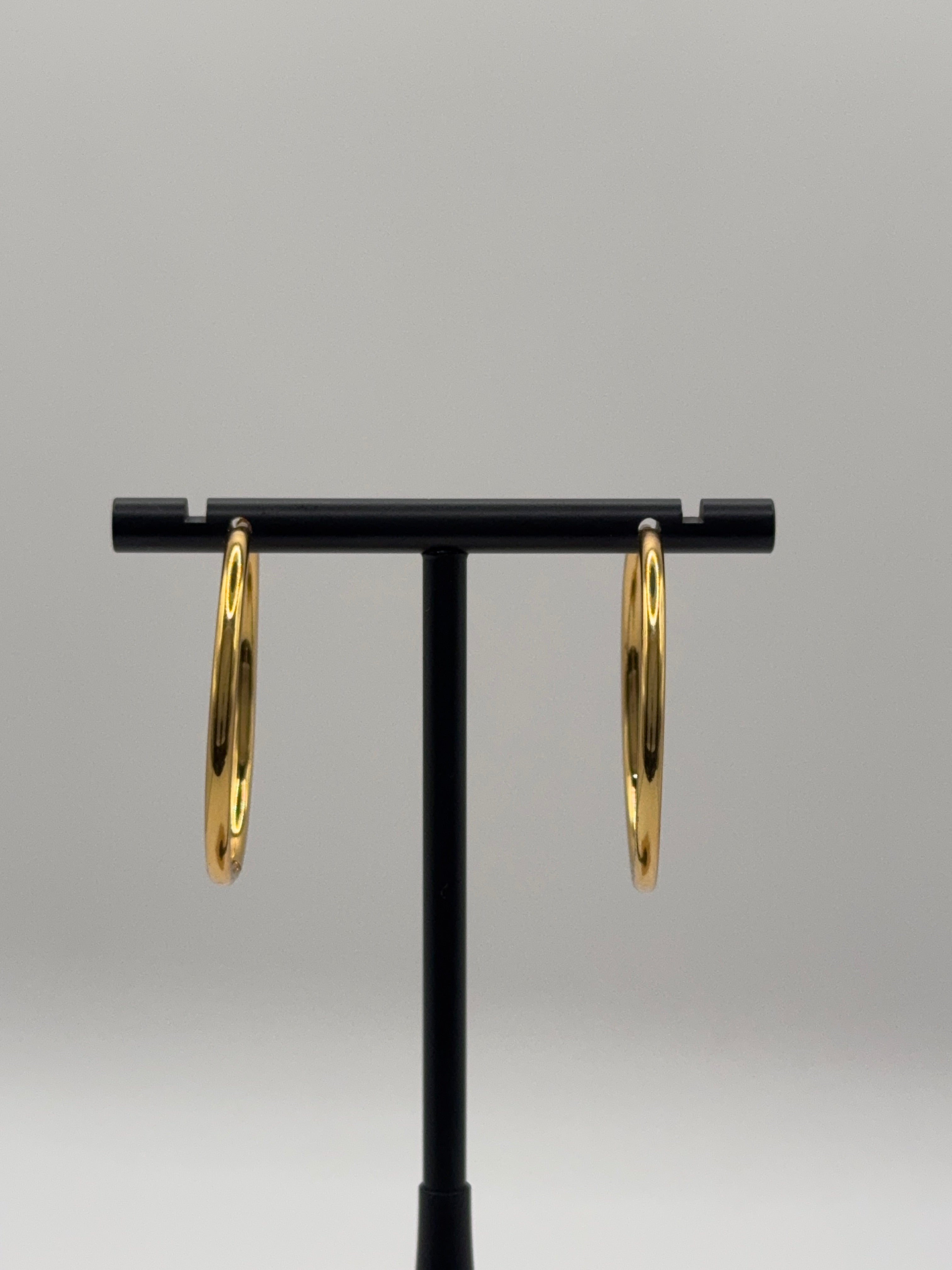 Pure Goud Hoops
