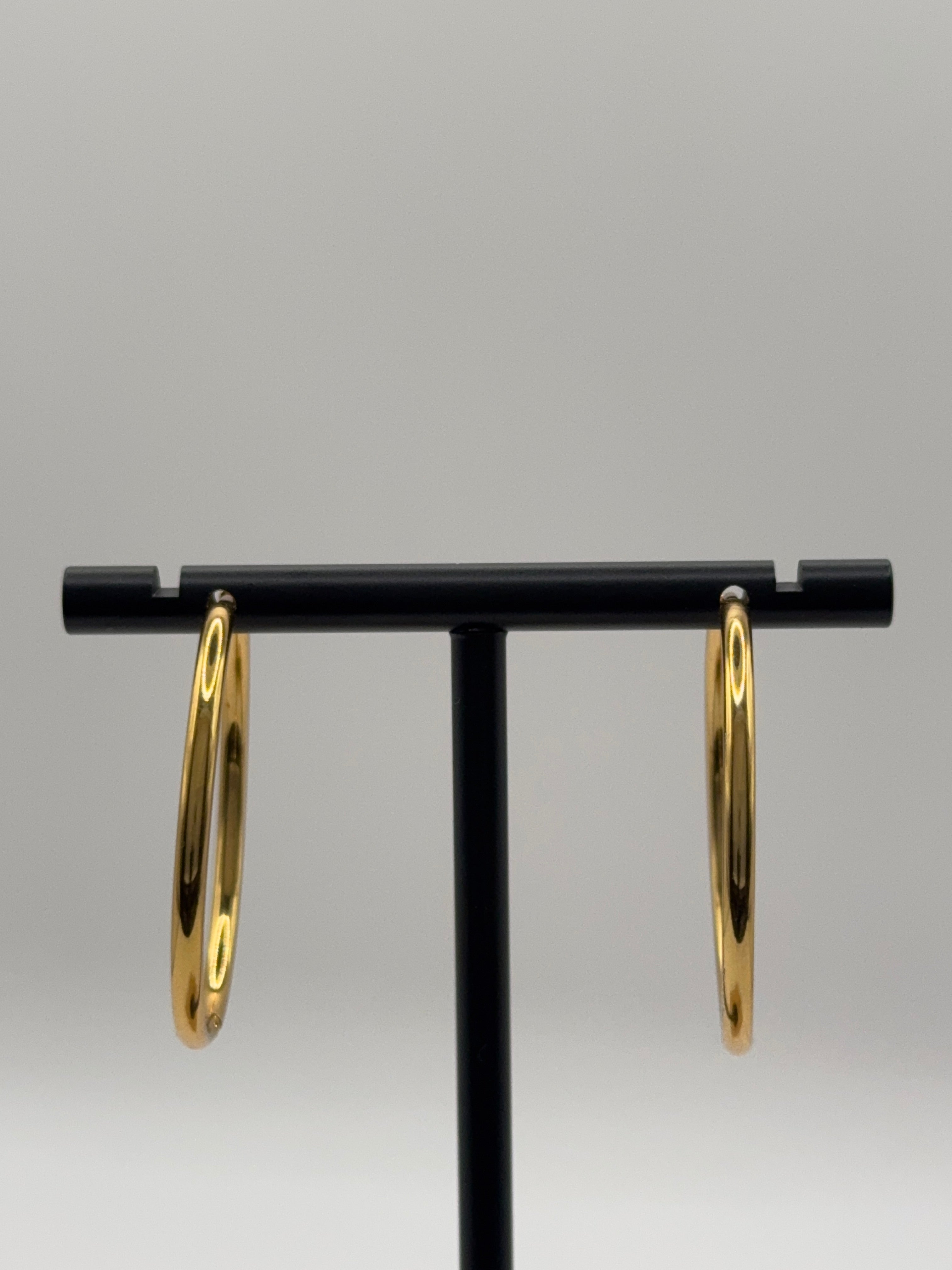 Pure Goud Hoops